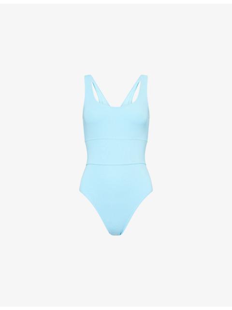 MELISSA ODABASH Perugia Scoop-Neck Swimsuit