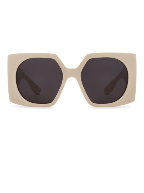 Valentino Vain Bold Square Sunglasses