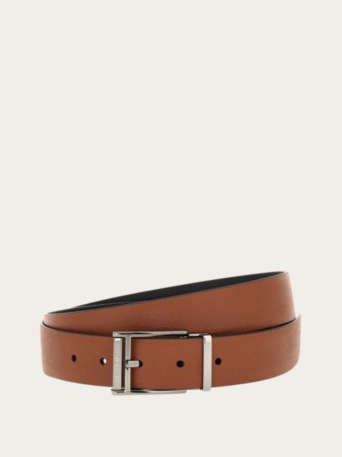 FERRAGAMO Reversible and adjustable belt