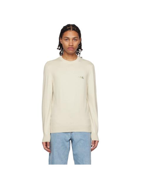 A.P.C. Off-White Sylvain Sweater