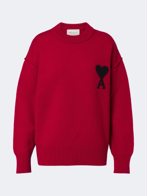 AMI Paris Ami de Coeur virgin wool sweater