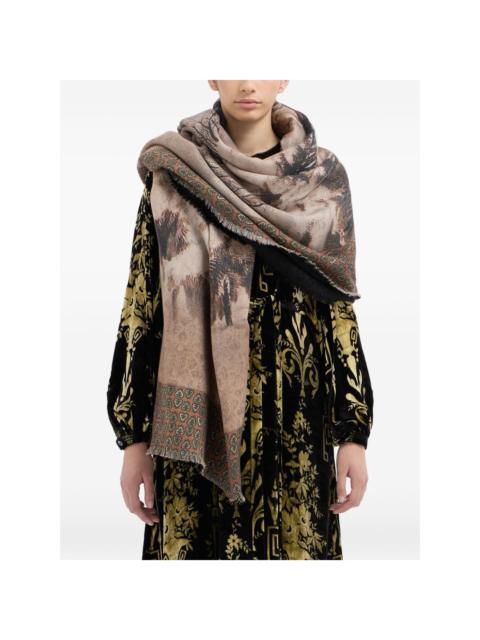 Pierre-Louis Mascia geometric-pattern scarf