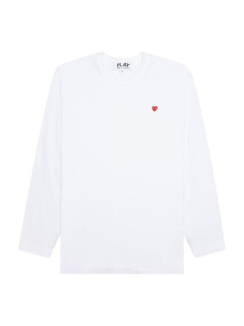 Comme des Garçons PLAY COMME des GARCONS PLAY SS25 Small Heart Long-Sleeve T-Shirt 'White' AZ-T308-051-2