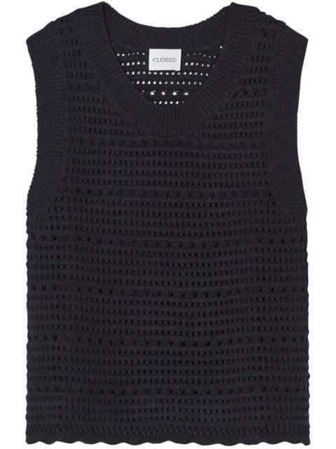 CLOSED crochet tank top