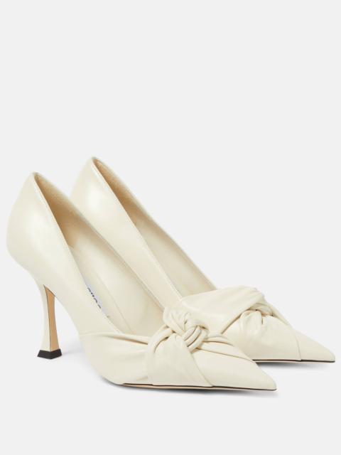 Hedera 90 leather pumps