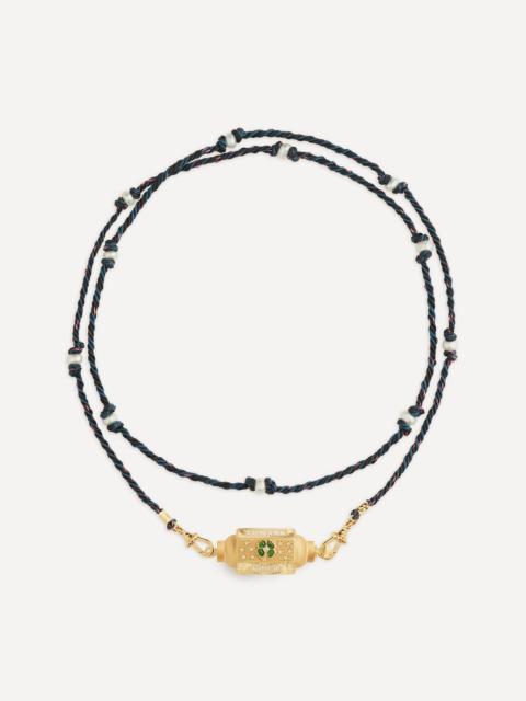 MARIE LICHTENBERG 14ct Gold Good Things Locket Necklace