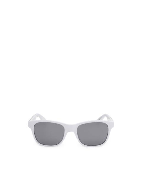adidas logo-print square-frame sunglasses