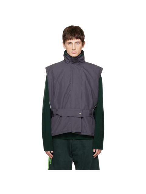 ROBYN LYNCH Gray Boxy Vest