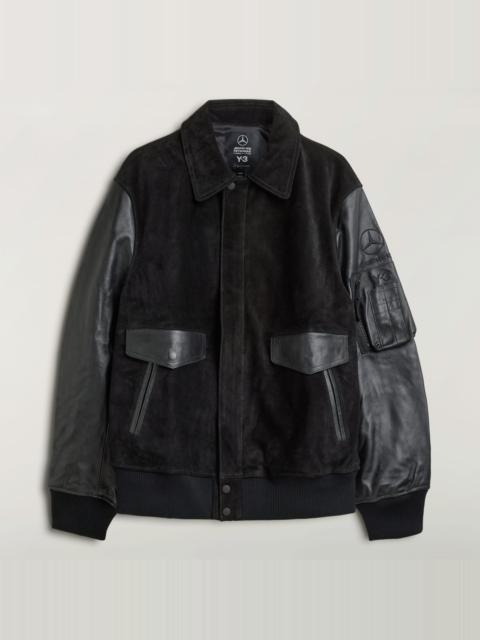 Y-3 Y-3 MERCEDES LEATHER RACING JKT