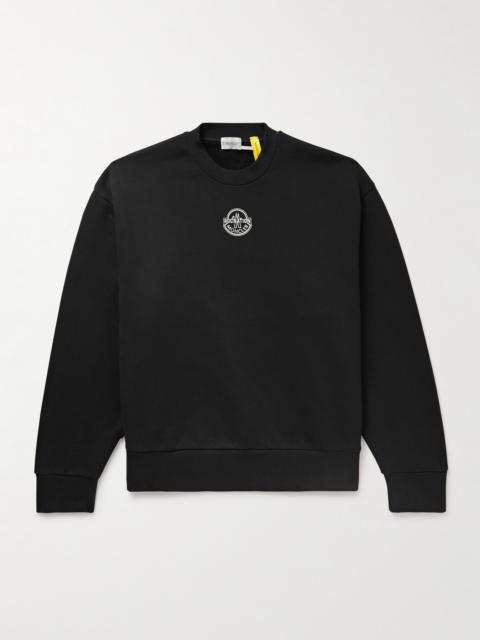 Moncler Roc Nation by Jay-Z Logo-Print Cotton-Jersey Sweatshirt