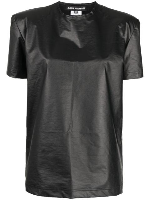 Junya Watanabe metallic short-sleeve T-shirt