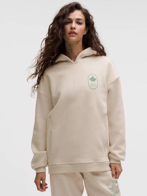 lululemon Team Canada Womens Big Cozy Oversized Hoodie *COC Logo