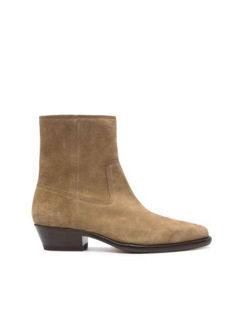 Isabel Marant pointed-toe suede ankle boots