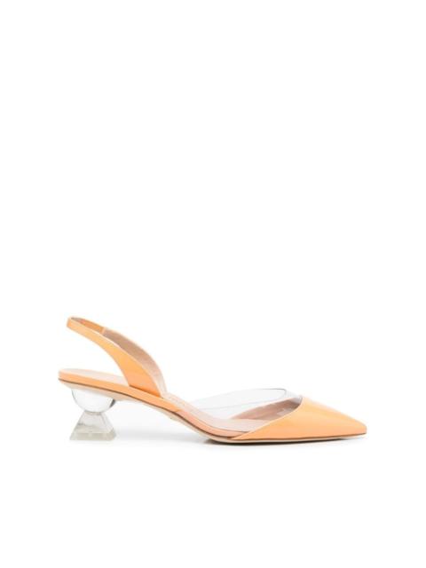 Stuart Weitzman Lucite Sculpt pumps