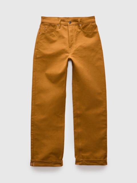 FREENOTE CLOTH "Modesto" 15oz Camel Selvedge Duck Pant - Straight Fit