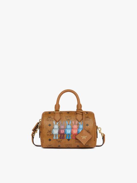 MCM Ella Boston Bag in Rabot Visetos