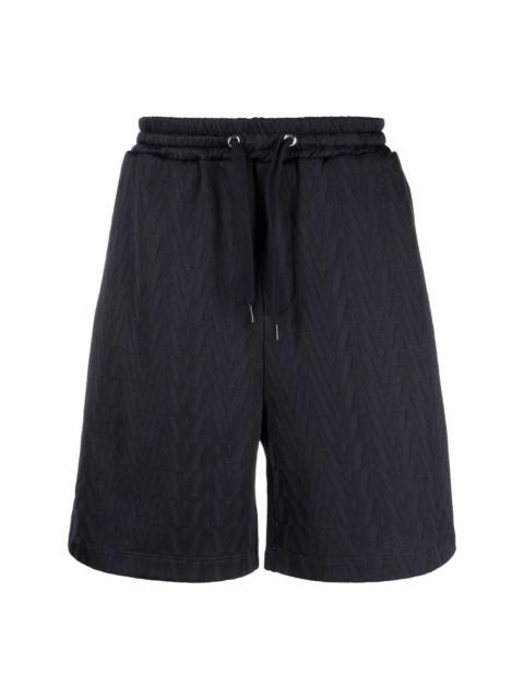 Valentino monogram jersey track shorts