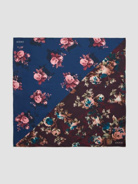 Erdem SILK TWILL SCARF