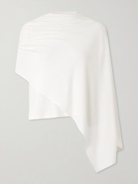 MAGDA BUTRYM Scaf-detailed Jersey T-shirt