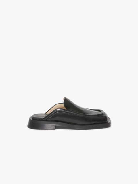 Square Loafer Mules