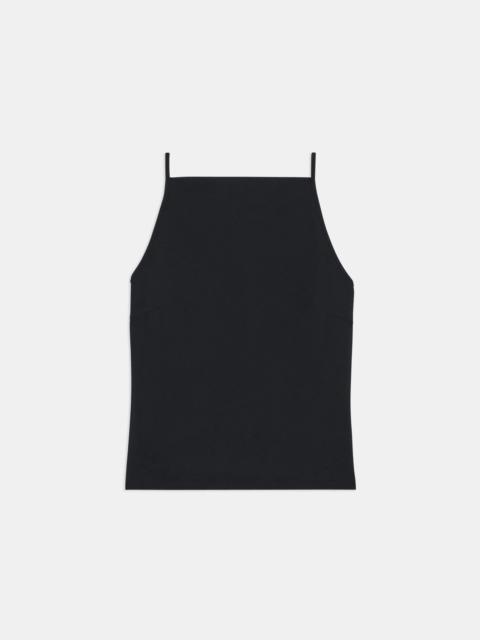 Theory Square Neck Tank Top in Precision Ponte