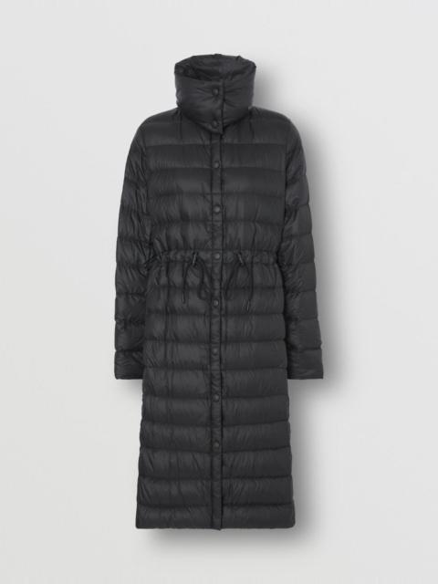 Burberry Detachable Collar Lightweight Nylon Puffer Coat