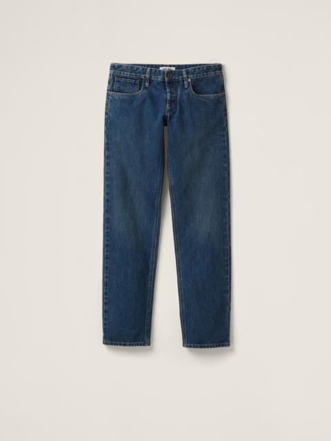 Miu Miu Five-pocket denim jeans