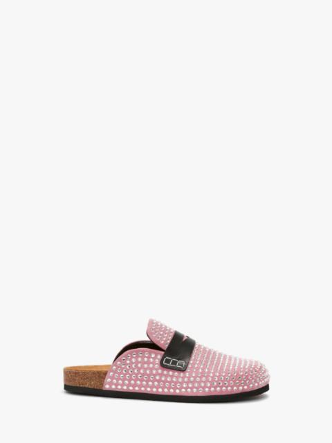 JW Anderson CRYSTAL LOAFER MULES