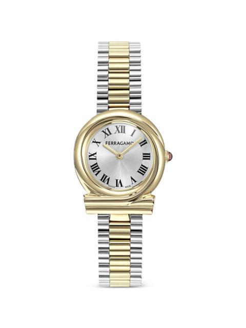FERRAGAMO Gancini Twisted 28mm watch