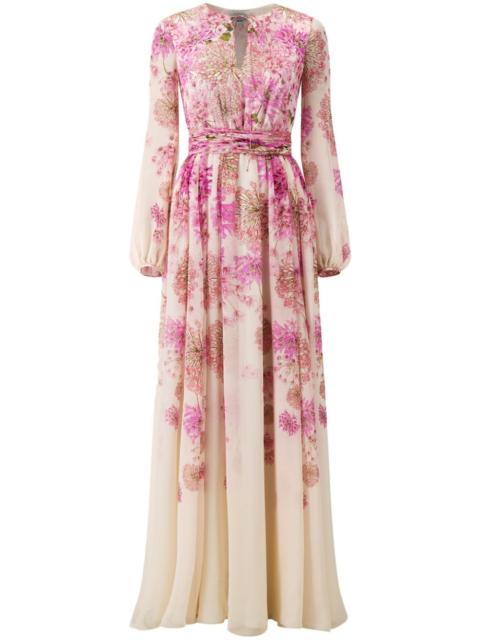 GIAMBATTISTA VALLI Saint-RÃ©my silk maxi dress