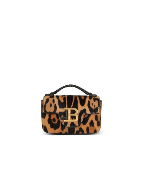 Balmain Leopard-effect B-Buzz mini bag