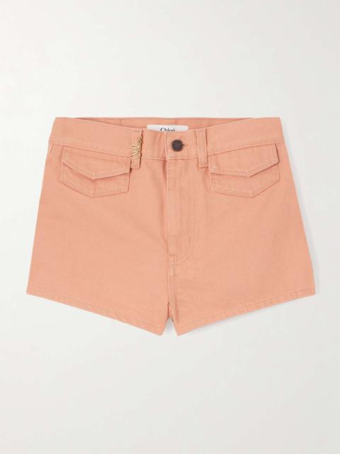 パンツ CHLOE Salmon Denim Shorts Chloé Salmon Denim Shorts Chloe