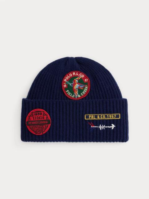 Polo Ralph Lauren Logo-Patch Wool-Blend Watch Cap