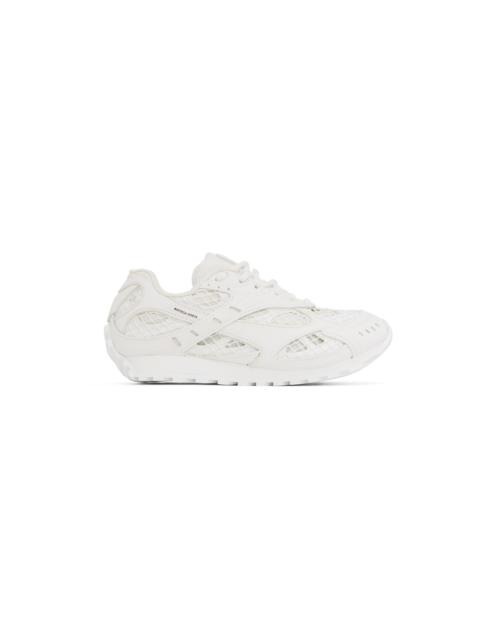 White & Off-White Orbit Sneakers