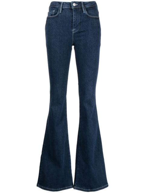 FRAME flared organic cotton jeans