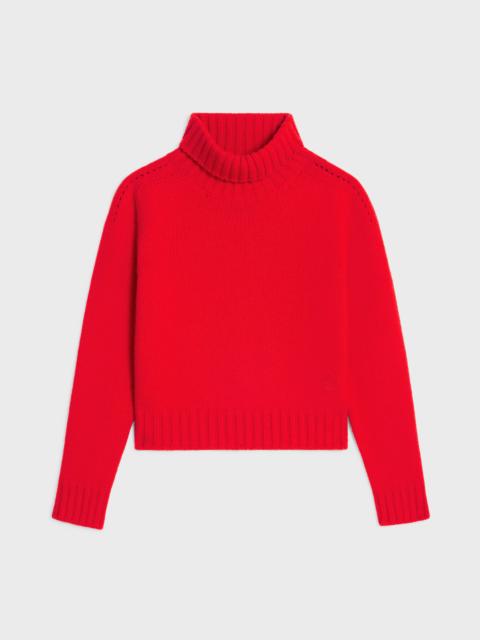 CELINE turtleneck sweater IN seamless cashemire