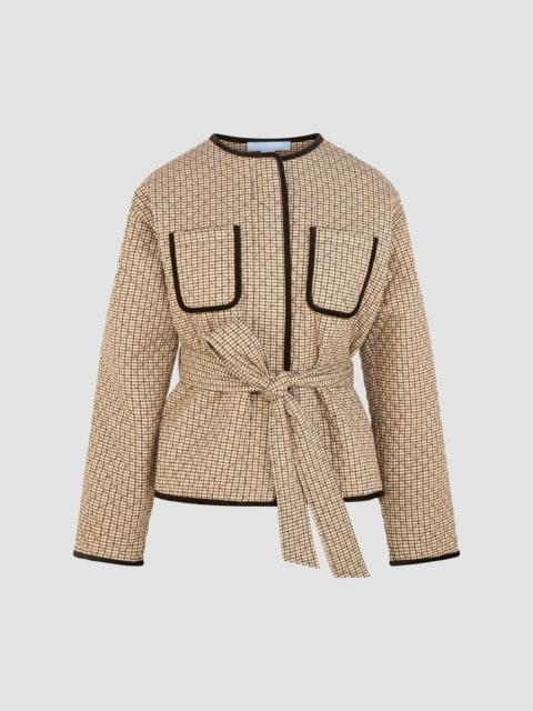 Hill House Home Women's The Barrow Jacket - Hertford Houndstooth