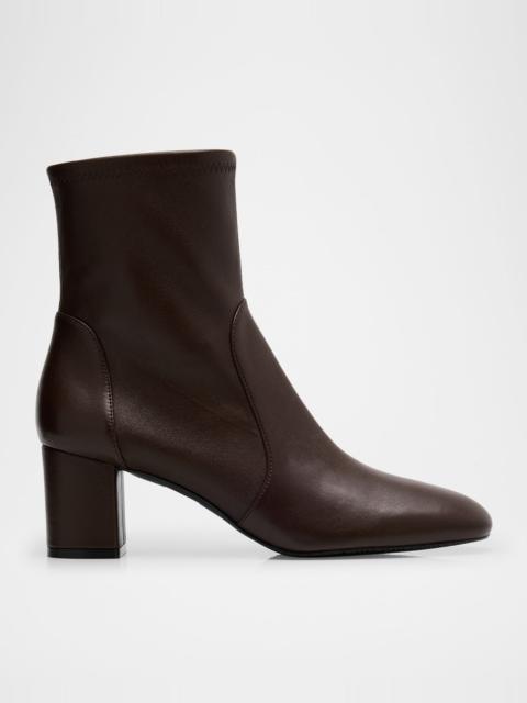 Stuart Weitzman Lucie Leather Booties