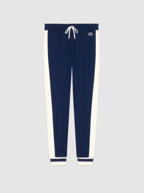 GUCCI Jersey piquet jogging pant