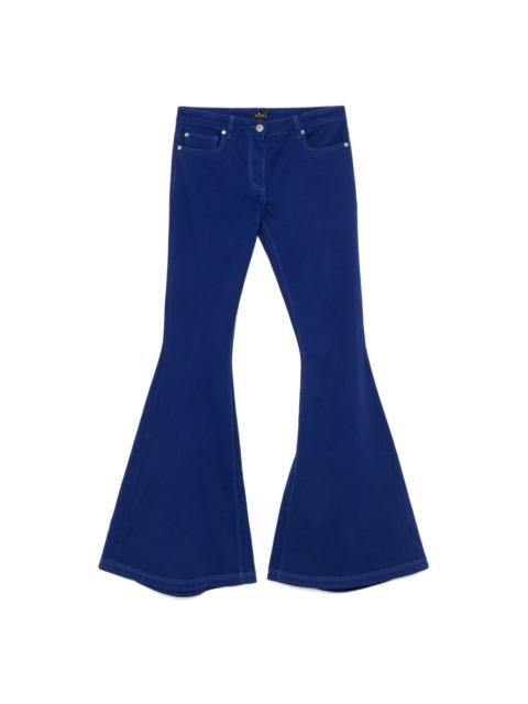 Etro Pegaso-embroidered trousers