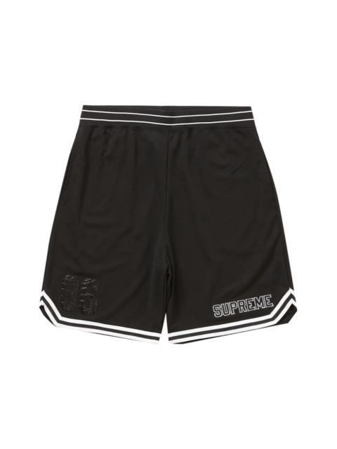 Supreme Supreme Faux Croc Basketball Short Black