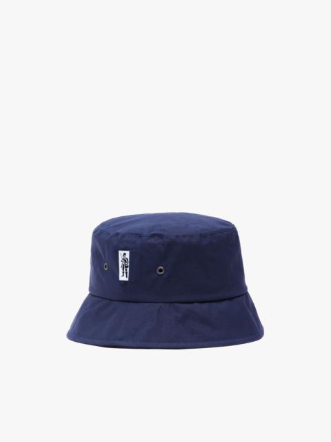 Mackintosh PELTING DARK NAVY WAXED COTTON BUCKET HAT | ACC-HA05