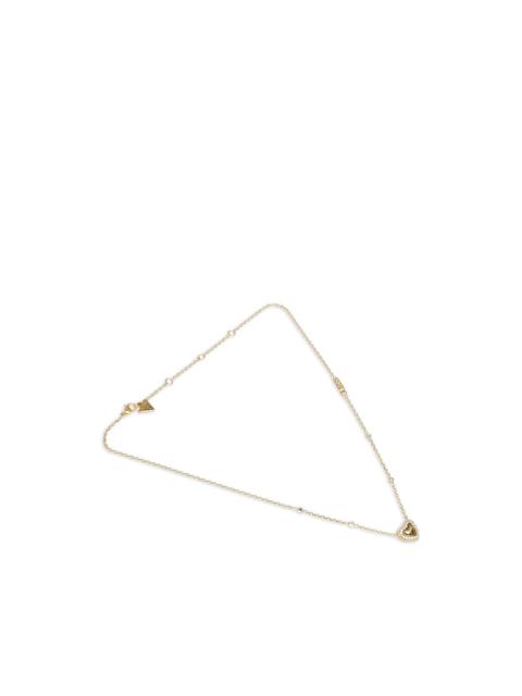 GUESS USA Beloved heart-pendant necklace