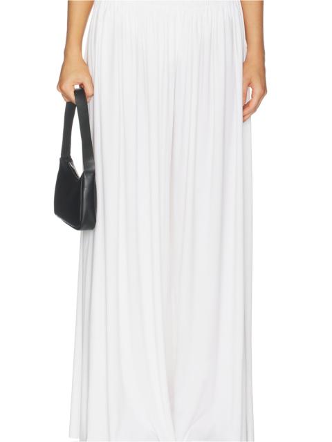 NORMA KAMALI Wide Leg Peasant Pant