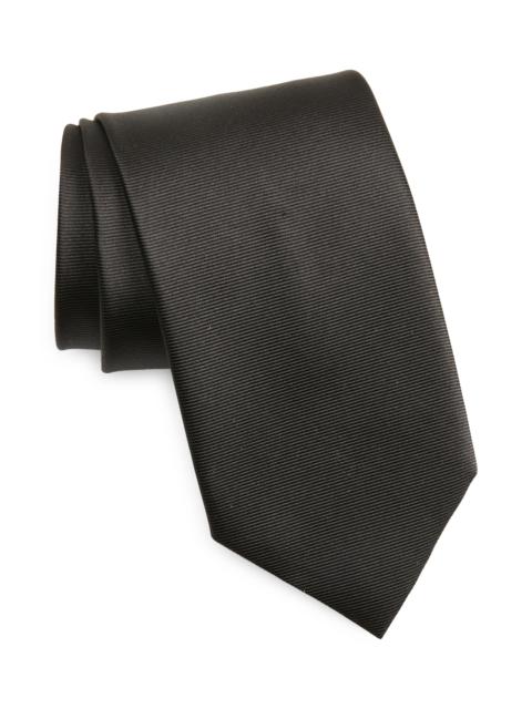 Solid Mulberry Silk Twill Tie