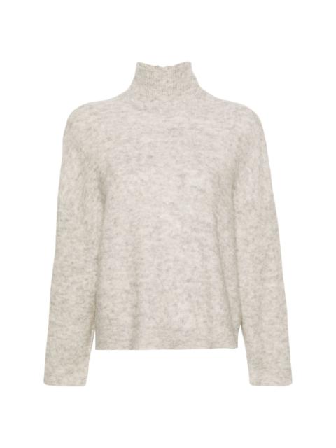 mock-neck mÃ©lange jumper