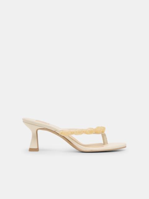 dolce vita DAKSIE HEELS OFF WHITE LEATHER