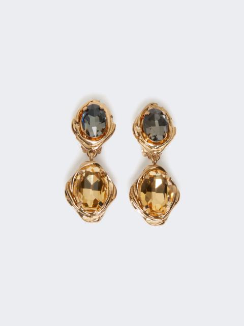 WEEKEND Max Mara FASTO Rhinestone dangle earrings