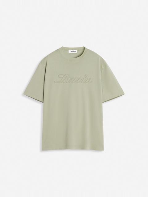Lanvin DEBOSSED LANVIN T-SHIRT