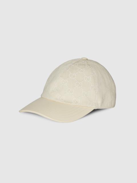 GUCCI GG denim baseball hat